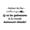 Là où les guimauves et le monde deviennent chauds!